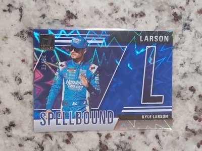 2025 Donruss Racing Kyle Larson Spellbound Blue Explosion L /49 SP