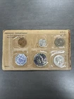 1958 Proof Set Franklin Half Washington Quarter 90% Silver