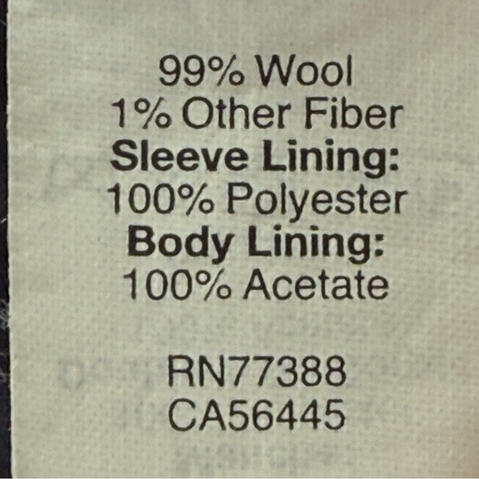 J. Crew Suiting Wool Two Button Thin Pinstripe Bl… - image 9