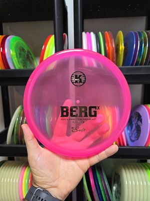 Kastaplast Discs K1 Soft BergX Pink 174g Disc Golf Putter Approach 