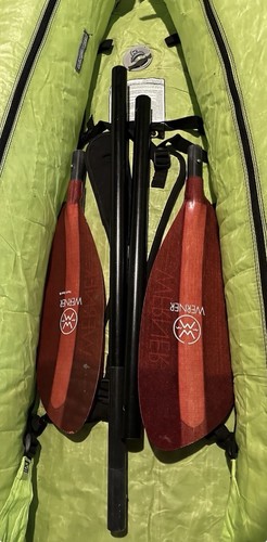 Werner Pack Tour M 4 Piece Breakdown Paddle Alpacka Packraft Raft Aire BAKraft🔥