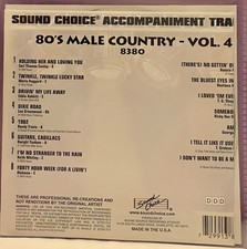 SC8380  COUNTRY HITS  SOUND CHOICE KARAOKE CDG LOT FL GA
