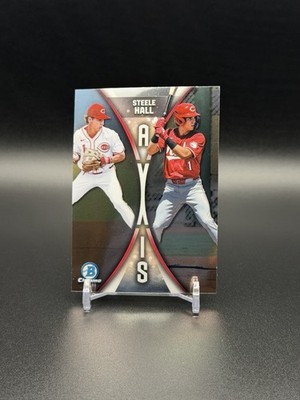 2025 Bowman Draft Steele Hall #A-3 Axis Insert Cincinnati Reds MLB