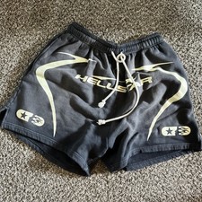 Black Hellstar Warm Up Shorts Large