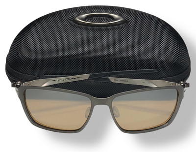 Oakley Tincan OO4082 05 Tungsten Iridium Polarized 58-15mm RARE