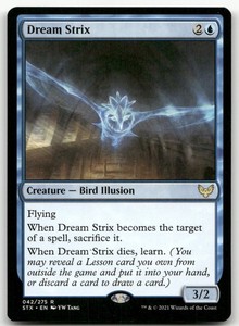Dream Strix #42 Strixhaven: School of Mages Rare MTG
