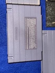 Vintage Nintendo Game Lot SNES Virtual Boy Michael Jordan Nickelodeon Rare Set