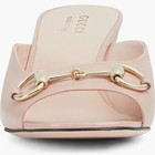 100% AUTH WOMEN GUCCI PINK NUDE PATENT LADY HORSEBIT SANDALS/HEELS EU 42/US 12 — photo 3