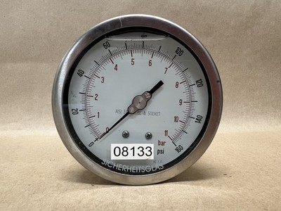 LTR 0-160 PSI, 0-11 Bar Pressure Gauge