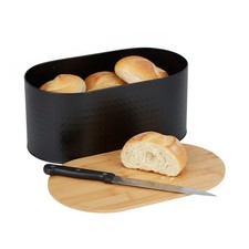 Brotkasten Brotaufbewahrung Brotaufbewahrungsbox Brottopf Brotbehälter Metall