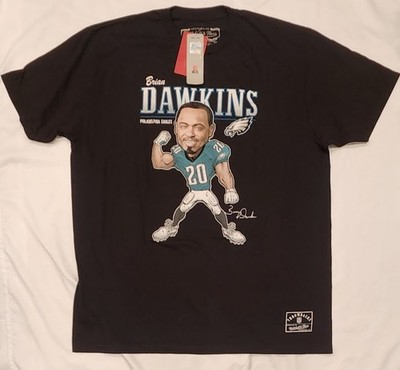 Mitchell & Ness Philadelphia Eagles Brian Dawkins Caricatures Shirt Men's XL