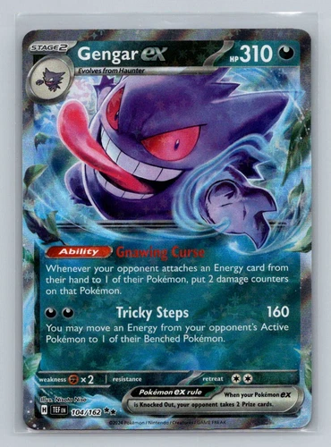 SV05: Temporal Forces #104/162 Gengar ex - Picture 1 of 2