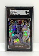2023 BI-4 CAM COLLIER Invicta Atomic Refractor 55/150 CINCINNATI REDS SCG 9 MINT