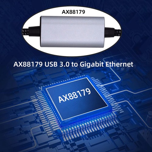 NFHK USB-C to Ethernet Cable USB Type-C to RJ45 Male Cord Connected 1000Mbps - Picture 10 of 20