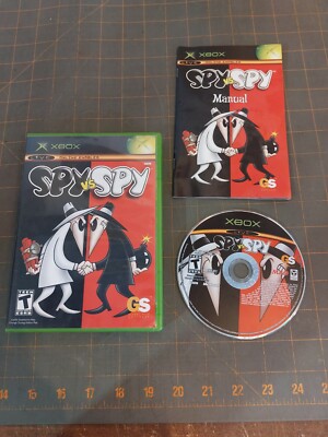 Spy vs. Spy (Microsoft Xbox, 2005) CIB w/ Manual