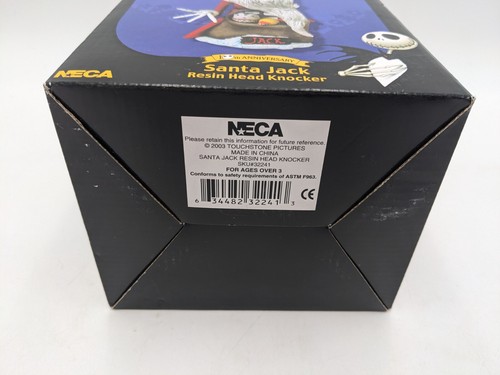 NECA Nightmare Before Christmas SANTA JACK SKELLINGTON Head Knocker - NIB - Picture 6 of 6
