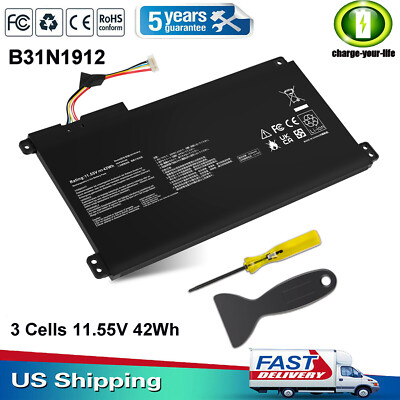 B31N1912 Battery for Asus E410M E410MA L410M L410MA E410KA F414MA C31N1912 FAST