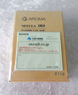 New Aroma Nebula portable headphone amp USB DAC hi res audio N10 Japan