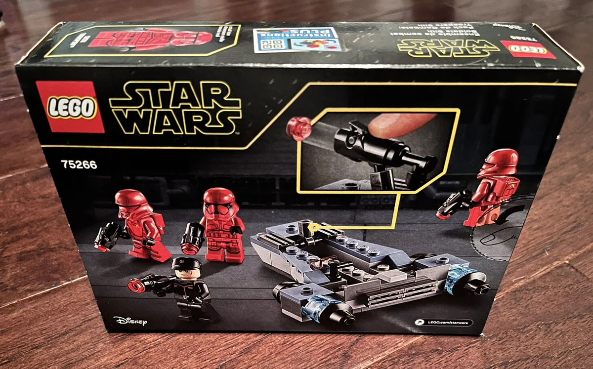 tynd Bløde stof NEW LEGO Star Wars Sith Troopers Battle Pack 75266 Retired 673419317238 |  eBay