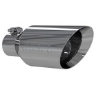 Mbrp T5161 Stainless Angled Rolled End Round 2.5 inch Universal Fit Exhaust Tip