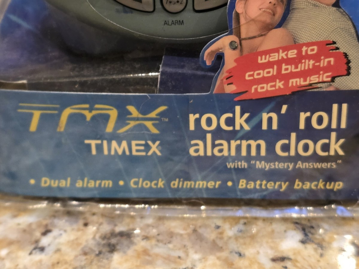Vintage Timex TMX Rock N' Roll Alarm Clock TX-10Q Mystery Answers