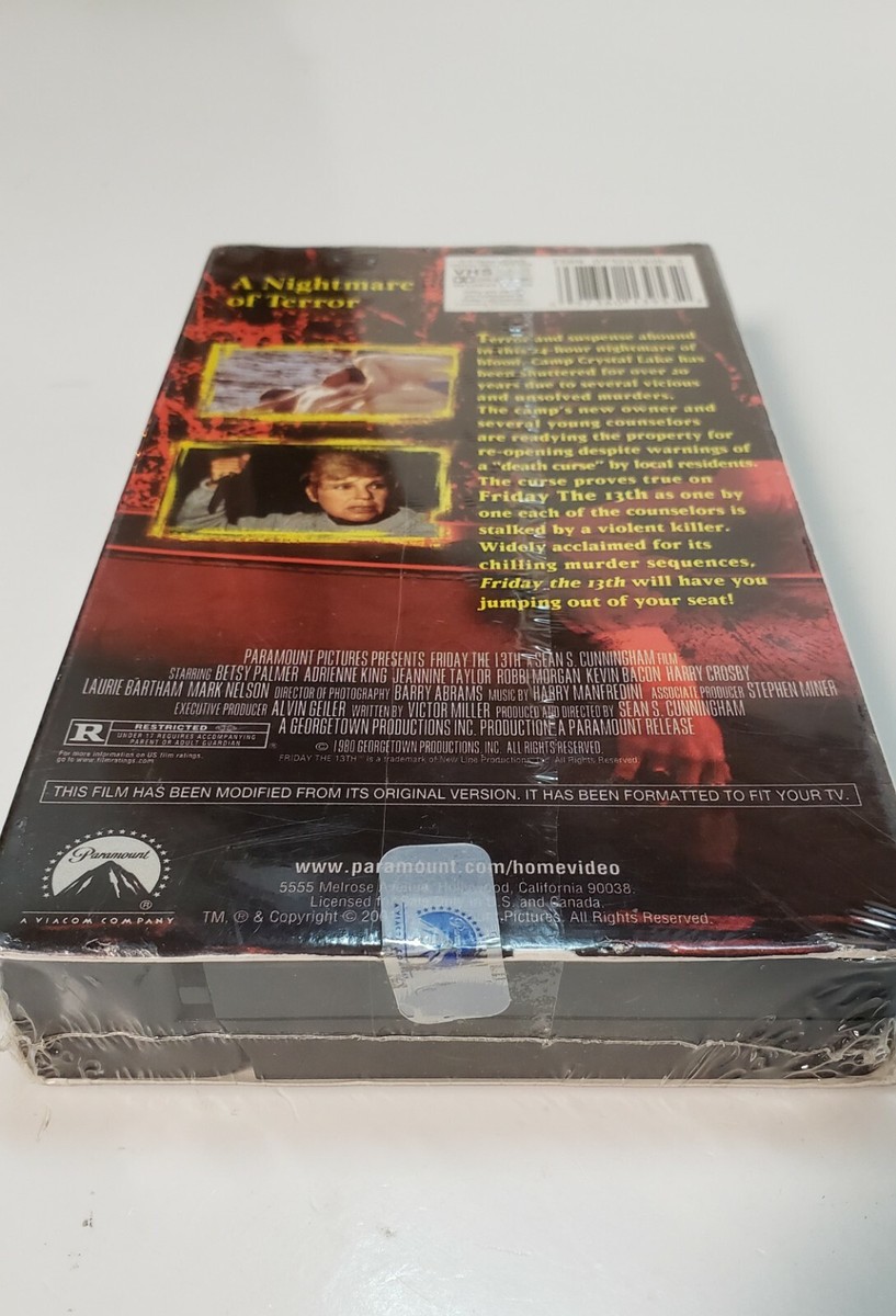 Friday the 13th - Part 1 (VHS, 1994) for sale online | eBay