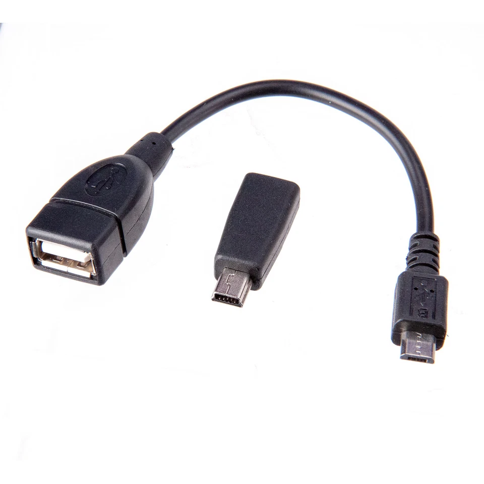  Tablet 5-in-1 Accessories Pack Headphones Stylus Keyboard Cover Cable - Image 2 of 4