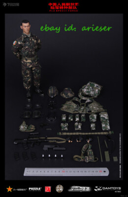 DAMTOYS　中国 人民解放軍 特殊部隊 偵察兵　78022 Damtoys 1/6 78022 Chinese People'S Liberation Army Specia Forces