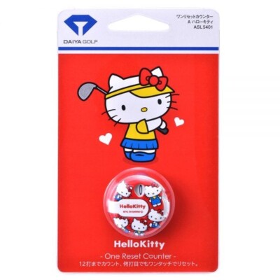 Hello Kitty Mini Golf Score Counter One Reset Counter Sanrio Japan Free Shipping