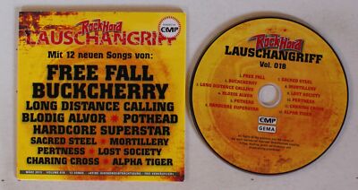 Lauschangriff Volume 018 GER Cardcover CD 2013 Hardcore Superstar Buckcherry