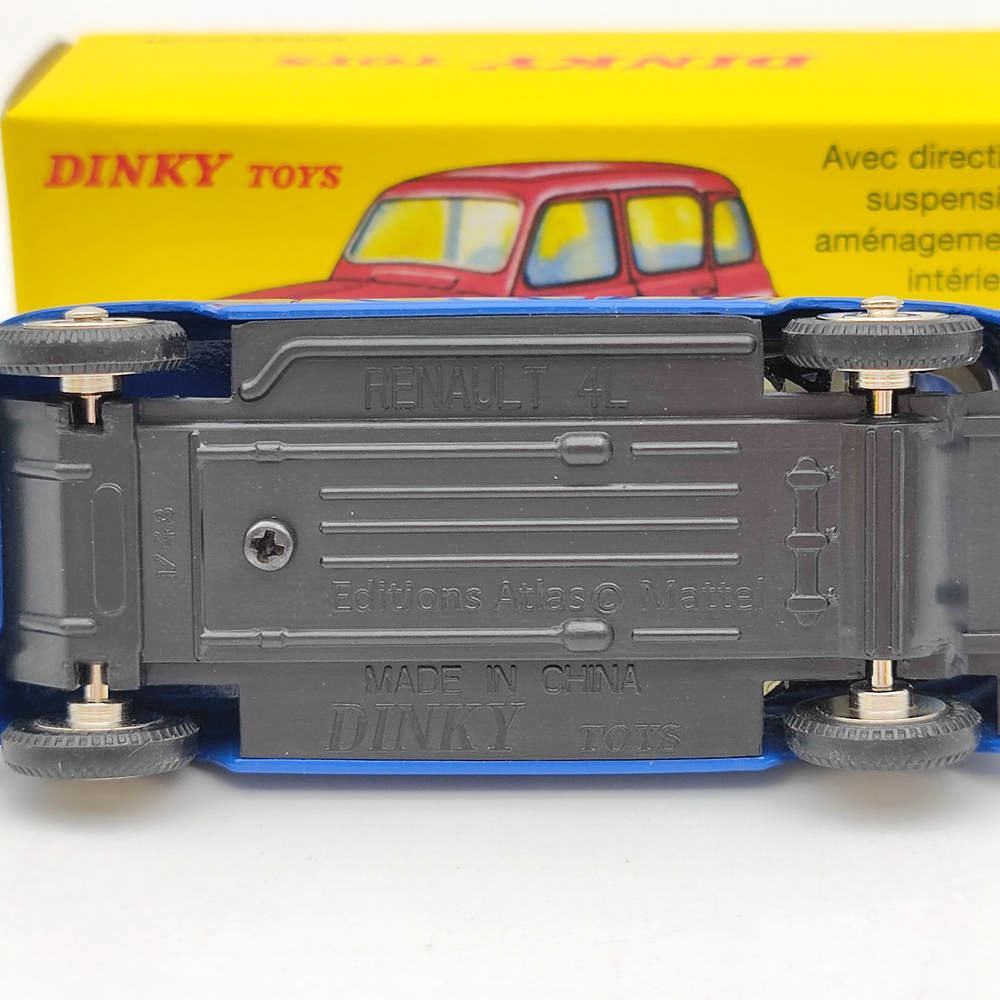Dinky Toys 518 - Renault 4L Bleue 1/43 (Zamak, Occasion)