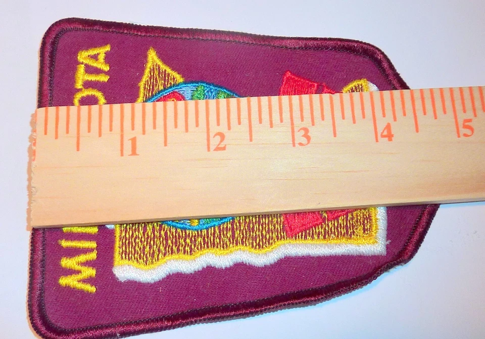 Patch de patrulha estadual de Minnesota polícia xerife pano de queijo apoio ver fotos - Imagem 4 de 4