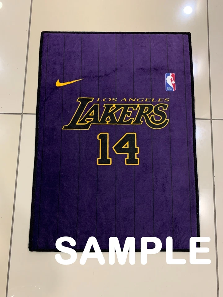 Sport rug, basketball rug, basketball team rug, NBA rug, lakers rug - Image 4 of 4