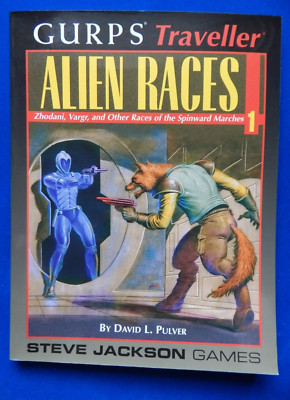 GURPS Traveller - Alien Races 1 - Steve Jackson Games - 1e 2nd Print 2001 - VG+
