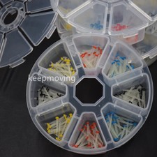 200 Pcs Dental Fiber Post Glass Quartz Restorative 1.0 1.2 1.4 1.6 1.8 Posts