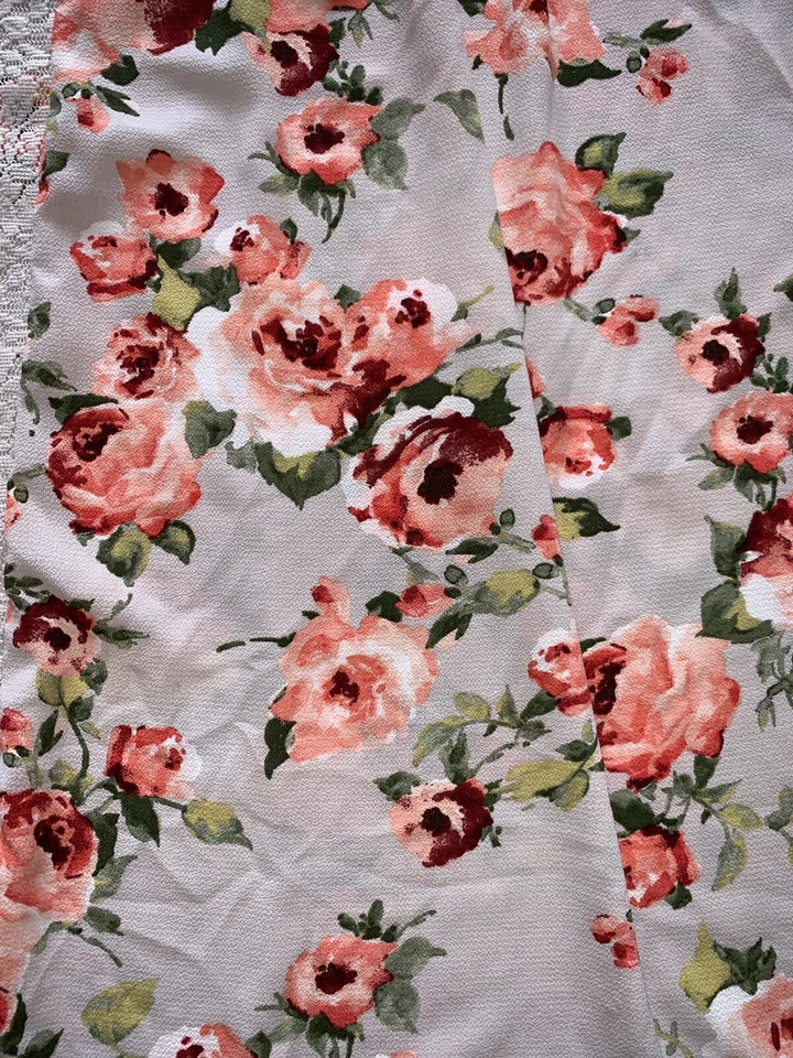 Niñas Talla 16 Vestido Bonnie Jean Vestido Floral Detalle Encaje Foto 3 de 4