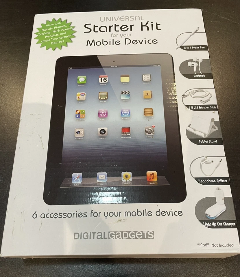 Digital Gadgets Universal Starter Kit For Mobile Device DGMEDBD-02 - Image 2 of 4