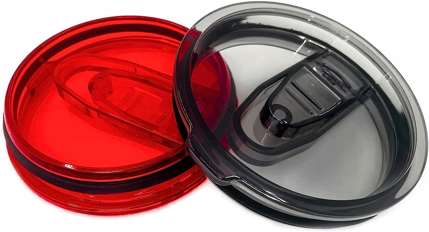 2 Replacement Lids for Stainless Steel Tumbler Travel Cup Fits of