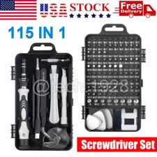 115 in 1 Magnetic Precision Screwdriver Set PC Phone Electronics Repair Tool Kit