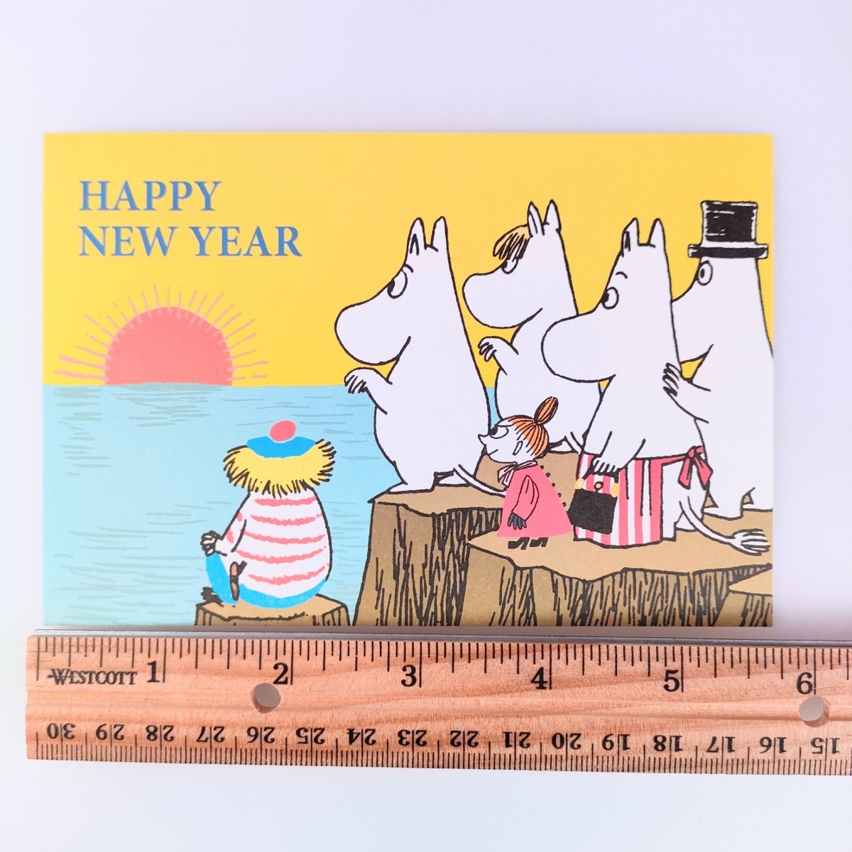 Moomin Postcard Happy New Year Japanese Rare From Japan F/S | eBay