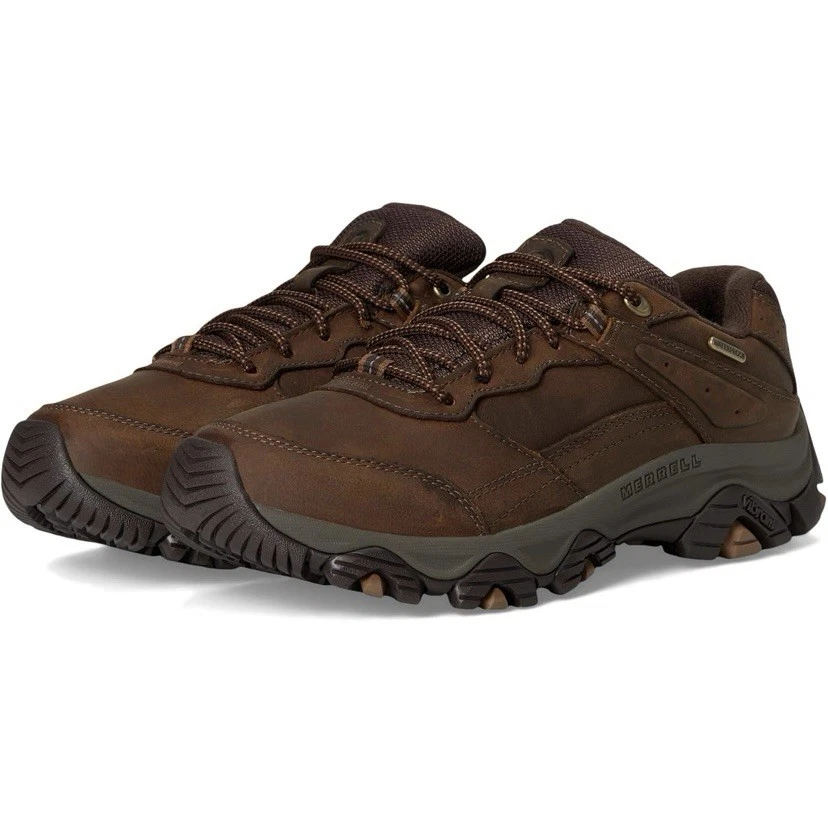 Merrel Moab Adventure 3 Waterproof Hiking Shoes Earth Brown Leather Mens
Opens in a new window or ta