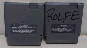 Nintendo NES Lot - Orb 3D And Silent Service- Tested & Working