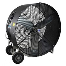 Schaefer VKM36-B-O 36" Versa-Kool Mobile Spot Drum Fan, 1/2 HP, 1-Speed, OSHA Gu