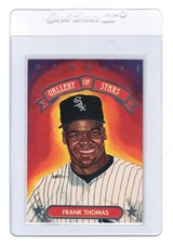 1992 DONRUSS GALLERY OF STARS # GS-12 FRANK THOMAS HOF - PACK FRESH