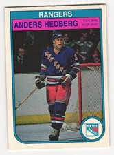 1982-83 O-Pee-Chee #225 Anders Hedberg Rangers