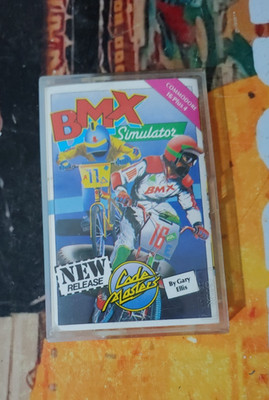 BMX Simulator (Codemasters 1986) Commodore 16/ +4 (Tape, Box, Manual) works 8bit