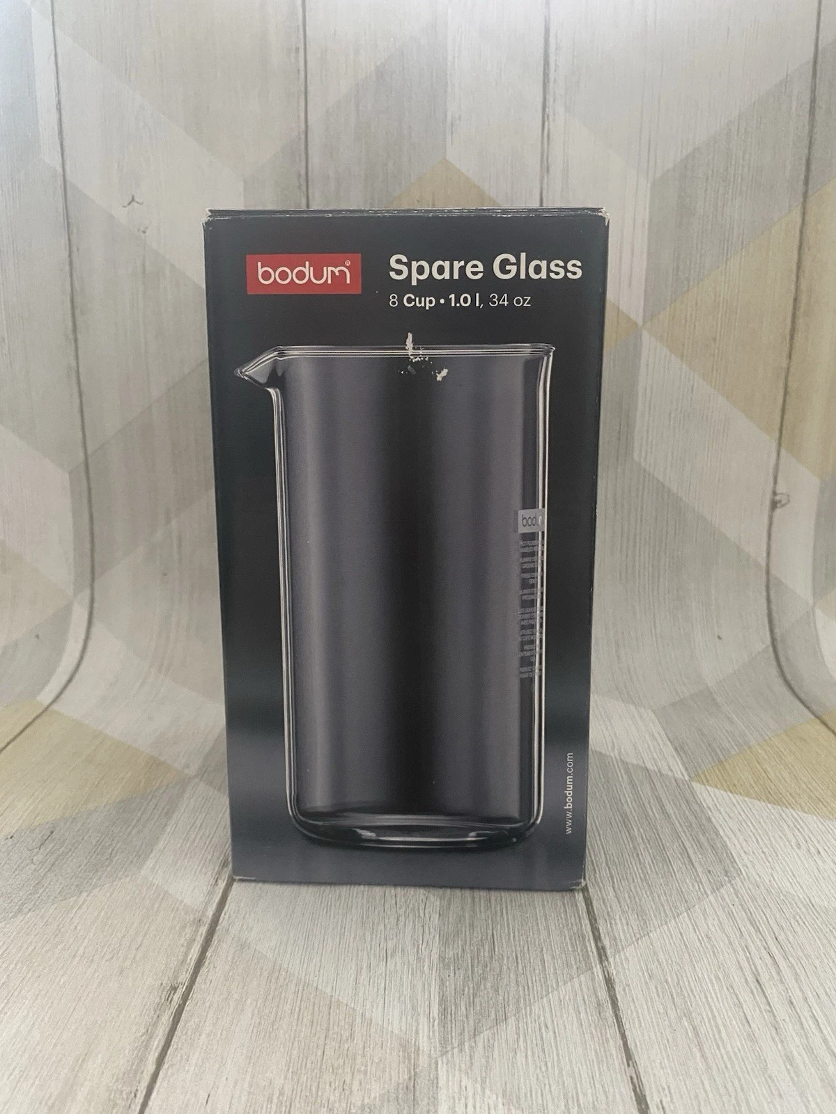 Bodum 1508 Replacement Glass 8 Cup - 1.0 L / 34 Oz - Unused