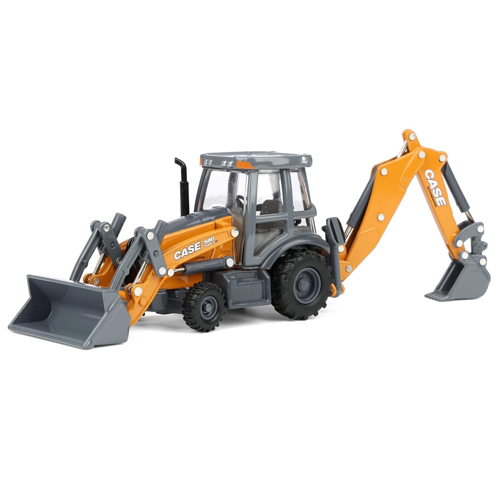 150 Scale Case 580 Super N WT Backhoe Loader by ERTL 14991 6490₽
