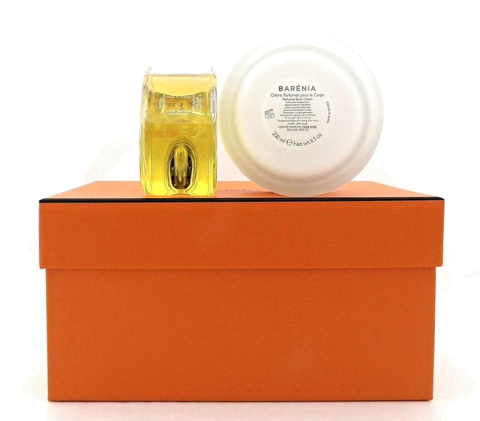 Hermes Barenia 3,3 oz. Eau de Parfum Spray + 6,5 oz. Crema corporal. Conjunto Mujer Nuevo Foto 3 de 4