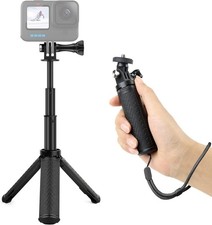 GEPULY Mini Hand Grip Selfie Stick Tripod Stand for Gopro Hero 13 12 11 10 9 8 7